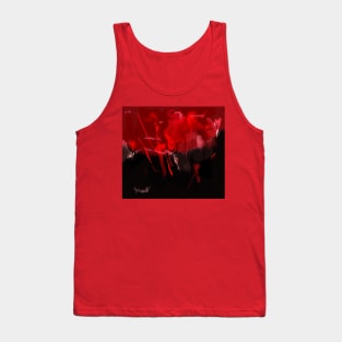 Red abstract 2 Tank Top